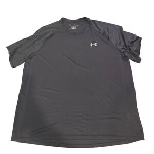 Under‎ Armour Tech Tee Men's XXL Black Short Sleeve Athletic T Shirt